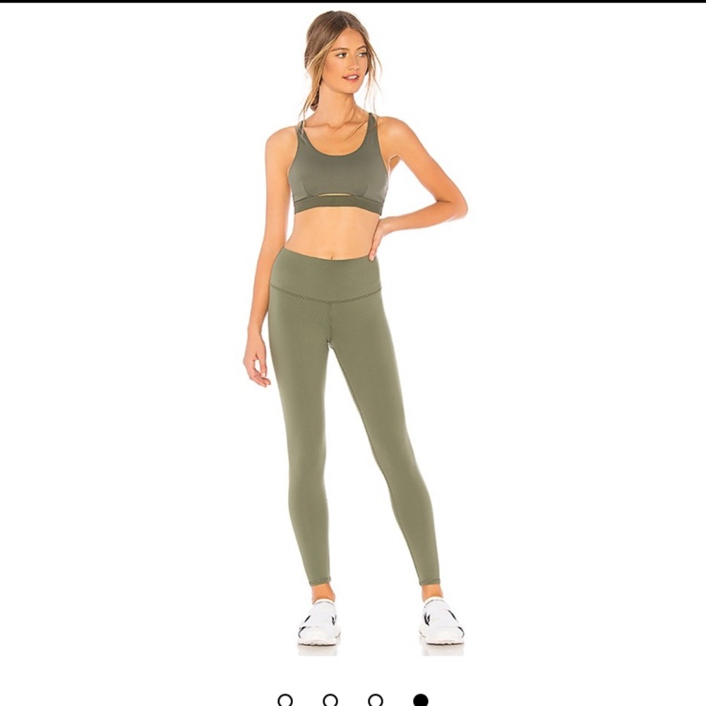 Alo Yoga 7/8 High Waist Jungle Airbrush Leggings